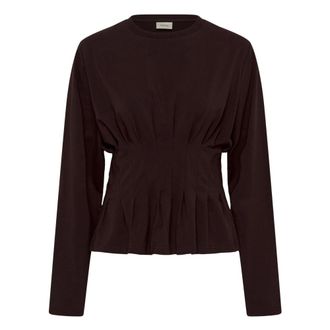 Gestuz Tops - Dames - Tops - Bruin - Maat: XL