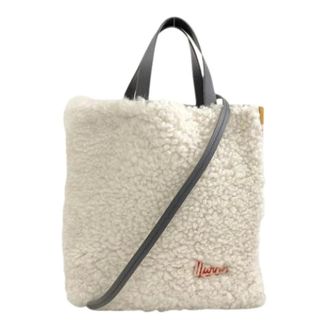 Marni Pre-owned Tote Bags, female, Beige, Size: ONE SIZE Pre-owned Tote Bag