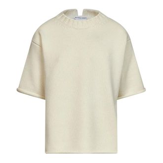 Bottega Veneta Dames, Truien, Beige, Maat: S Wol