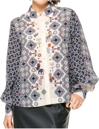 Ivi Seaside Collection Ivi, Overhemden, Dames, Veelkleurig, 3Xl, Carousel Blouse