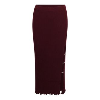 Yuzefi Dames, Rokken, Rood, Maat: S Viscose