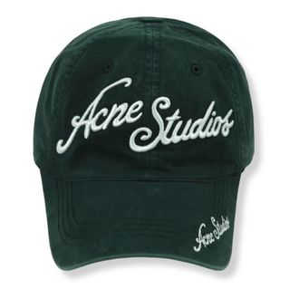 Acne Studios Heren, Accessoires, Groen, Maat: ONE Size Katoen