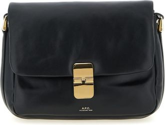 A.P.C. Black Grace Soft Small Crossbody Bag