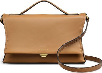 Radley London Medium Ellerdine Way Flap Crossbody Bag in Biscuit at Nordstrom Rack