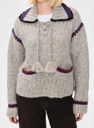 Xirena Beatrice Alpaca Sweater In Gris