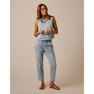 Carve Designs Zoe Lightweight Denim Pant in Savannah at Nordstrom, Size Xx-Small