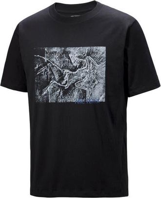 Arc'teryx Kragg Lithographica Cotton Graphic T-Shirt in Black at Nordstrom, Size Xx-Large