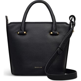 Radley London Golbourne Road Small Ziptop Satchel Bag in Black at Nordstrom