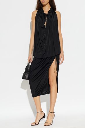 Balmain Oversized Top, Womens, Black