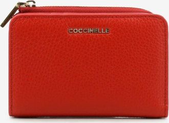 Coccinelle Portafoglio Metallic scarlet