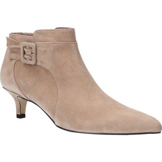 Bella Vita Bindi Bootie in Almond Suede at Nordstrom, Size 6.5