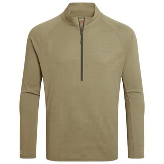 Craghoppers Nosilife Solarshield+ Half Zip Top Longsleeve f&uuml;r Herren | beige/oliv