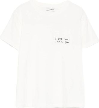 Anine Bing Shelley Short-sleeve T-shirt