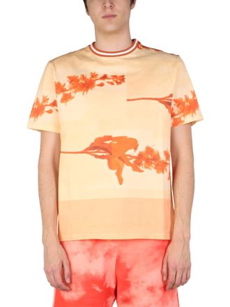 Paul Smith Orange Crew Neck T-Shirt
