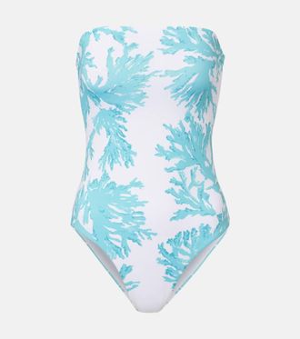 Alexandra Miro Iris printed swimsuit