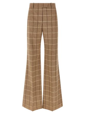 Valentino Garavani Valentino Garavani Wool Pants With Window Pattern