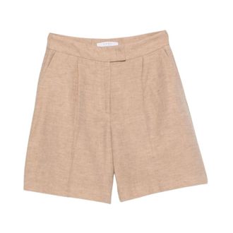 Kaos Kaos - Long Shorts - Dames - Korte broeken - Beige - Maat: S