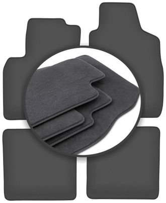 OEM Alfombrillas Premium Para Fiat Panda Ii Hatchback (2002-2010)