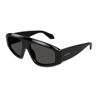 Alaia Square Sunglasses - unisex - Ala&iuml;a - Sunglasses - Black - 57 MM - Accessories