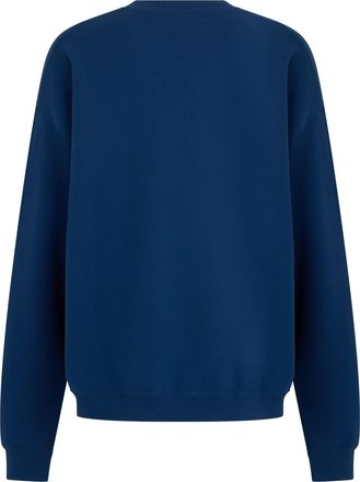 Canada Goose Mens Hoodie With Embroidered Logo Blue Cotton Sweatshirts Sweater