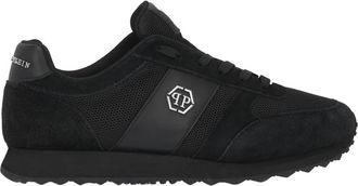 Philipp Plein Portofino Runner Hexagon - unisex - Sneakers - Zwart - 46 EU - Leer - Schoenen