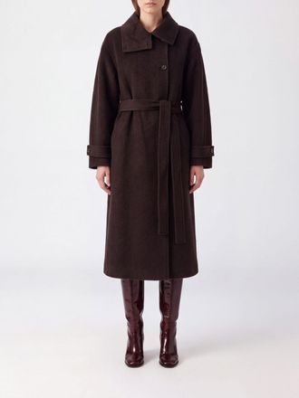 SOEUR Coat Woman color Brown