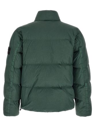Stone Island Quilted Polyamide Down Jacket - Green