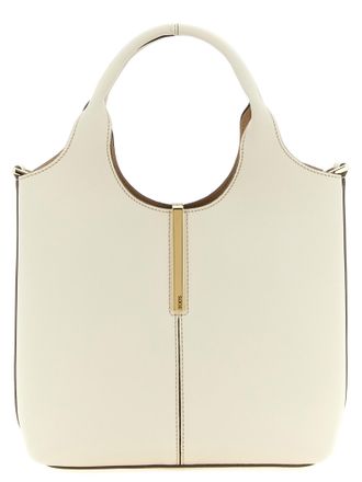 Tod's White Calfskin Tote Womens Bag