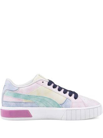 Puma Cali Star Tie-Dye Pink sneakers - women - Calf Suede/Calf Leather/Fabric/Rubber - 10.5