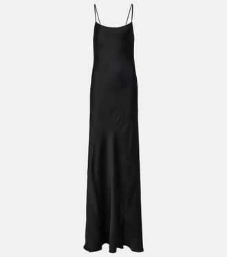 Victoria Beckham Satin slip dress