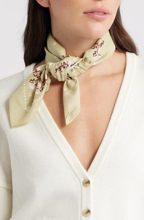 Rag & Bone Floral Western Bandana in Pastel Green Floral at Nordstrom
