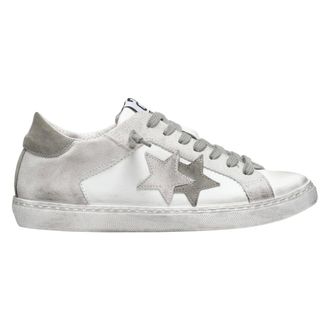 2Star 2Star - Sneakers - Heren - Schoenen - Wit - Maat: 40 EU Zijde