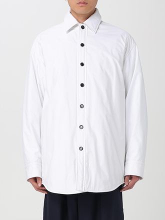 Bottega Veneta Mens Oversized Poplin Shirt - White Cotton - Size X-Small
