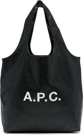 A.P.C. A. p.c. Ninon Logo-print Tote Bag