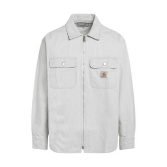Carhartt Work in Progress Mercer Shirt Jacket - Heren - Zomerjassen - Grijs - 2XL - Jassen