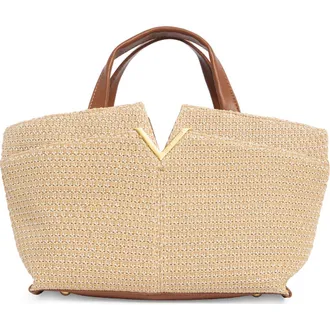 Vince Camuto April Satchel in Natural at Nordstrom Rack