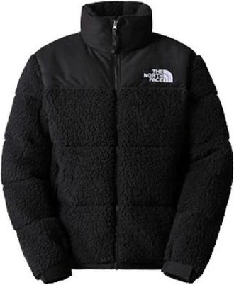 The North Face Retro Sherpa Nuptse Jas Zwart - Heren - Ski Jassen - Zwart - S - Fitness