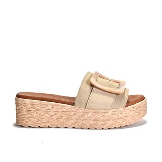 Cordani Womens Beckett Sandal In Sand Arena Suede