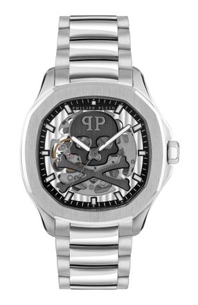 Philipp Plein $keleton $pectre Heren Horloge Zilverkleurig PWRAA0223
