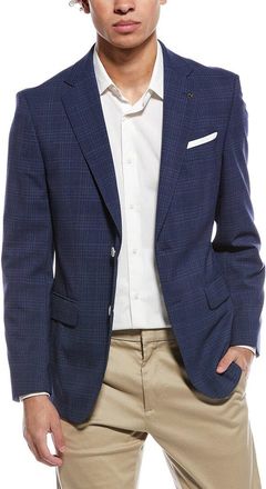 HUGO BOSS Hutson Wool-Blend Slim Fit Blazer