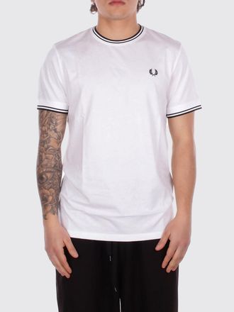 Fred Perry T-shirt in cotone con logo