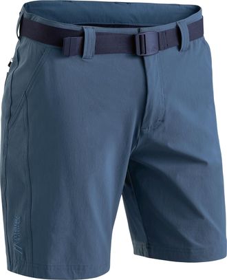 Maier Sports Funktionsshorts MAIER SPORTS Nil Short M, Herren, Gr. 46, Normalgr&ouml;ssen, blau (jeansblau), 90% Polyamid, 10% Elasthan, Hosen Funktionsshorts, Herren S
