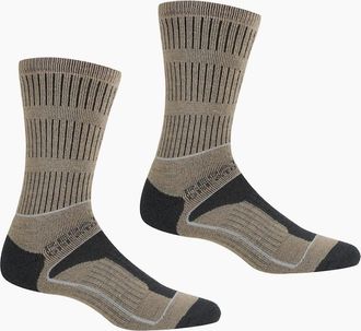 Regatta Womens Regatta Womens/Ladies Samaris 3 Season Boot Socks - Tan - Size: 3/3.5/4/4.5/5