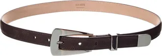 Khaite Khaite Lucca Small Suede Belt