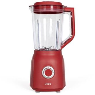 Livoo Blender - Livoo - Dop242r - Rouge Chili Et Tranparent
