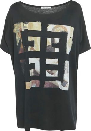 Givenchy T-shirt in cotone con logo - Nero