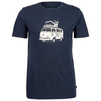 Stoic Hemp30 UtbySt. Print Tee T-Shirt f&uuml;r Herren | blau