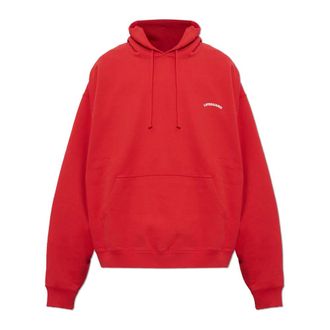 VETEMENTS Hoodies & sweatvesten, Heren, Rood, XL, Katoen, The Hoodie