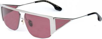 Victoria Beckham Gray Metal Womens Sunglasses