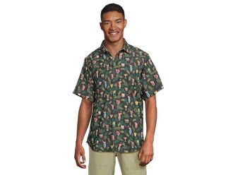 Tommy Bahama Coastal Ease Midnight Mojito Mens Clothing Matte Black : MD, Modal/Polyester/Spandex
